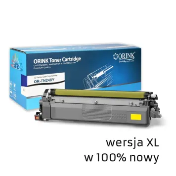 Zamiennik Brother TN-248XLY toner żółty marki Orink