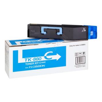Kyocera TK-880C toner cyan oryginalny