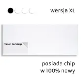Zamiennik HP 415X W2030X toner czarny marki White Box + chip