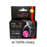 Zamiennik Epson 108 M C13T09C34A tusz magenta marki JetWorld