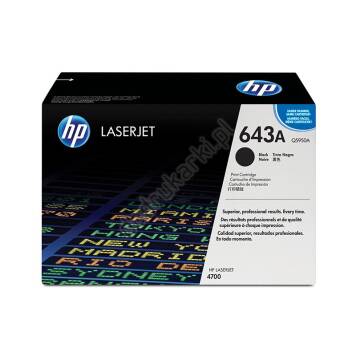 HP 643A Q5950A toner czarny oryginalny