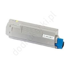 Oki 43865721 toner żółty oryginalny