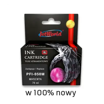 Zamiennik Canon PFI-050M tusz magenta marki JetWorld