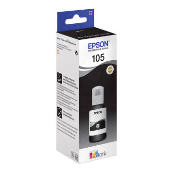 Epson 105 BK C13T00Q140 tusz czarny pigment oryginalny