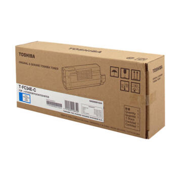 Toshiba T-FC34EC toner cyan oryginalny