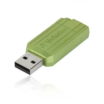 Verbatim USB flash drive 128GB PinStripe 49462 USB 2.0 zielony