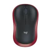 Logitech M185 910-002240 mysz optyczna bezprzewodowa czerwona