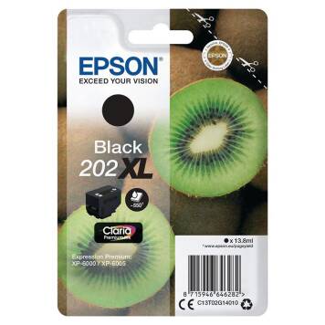 Epson 202XL C13T02G14010 tusz czarny XL oryginalny