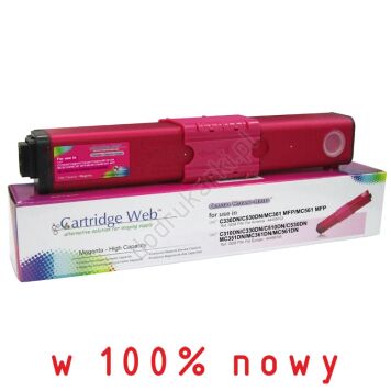 Zamiennik Oki 44973534 toner magenta marki Cartridge Web
