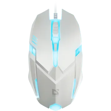 Defender Cyber MB-560L mysz optyczna przewodowa biała