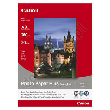 Canon SG-201 Photo Paper Plus Semi-gloss A3 20 ark