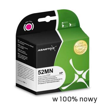 Zamiennik HP GT52M M0H55AE tusz magenta marki Asarto