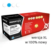 Zamiennik HP 220X W2201X toner cyan marki Asarto