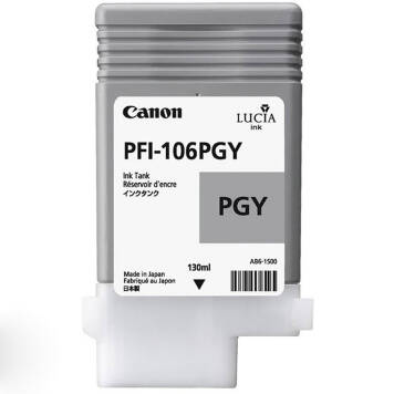Canon PFI-106PGY 6631B001 tusz foto szary oryginalny