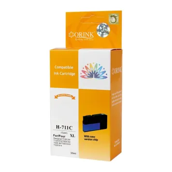 Zamiennik HP 711 CZ130AE tusz cyan marki Orink