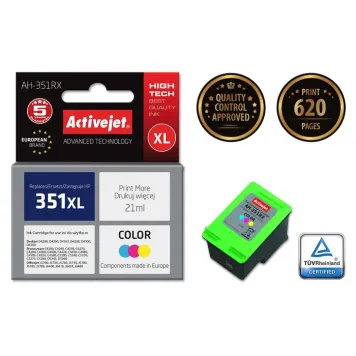 Zamiennik HP 351 XL CB338EE tusz 3-kolorowy marki ActiveJet