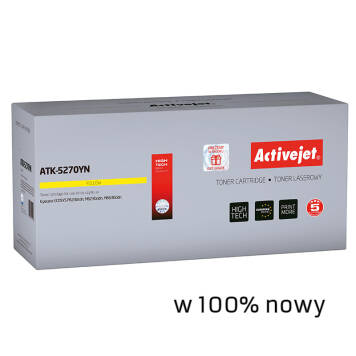 Zamiennik Kyocera TK-5270Y toner żółty marki ActiveJet