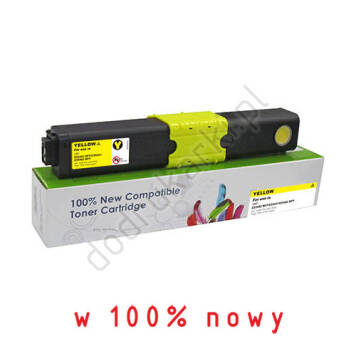Cartridge Web zamiennik Oki 44973509 toner żółty