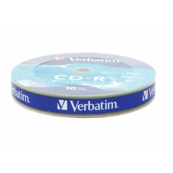 Verbatim CD-R Extra Protection 52x 700MB 10 szt. Wrap Spindle - 43725