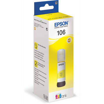 Epson 106 Y C13T00R440 tusz żółty oryginalny