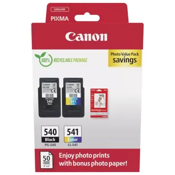 Canon Photo Value Pack 5225B013 tusz PG-540 + CL-541 + papier foto