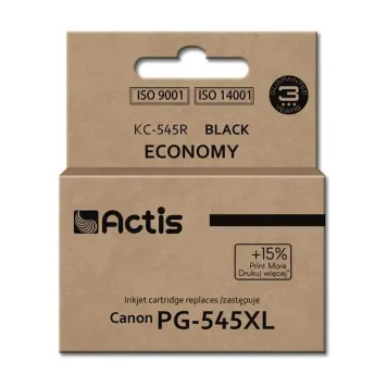 Zamiennik Canon PG-545XL tusz czarny marki Actis reg.
