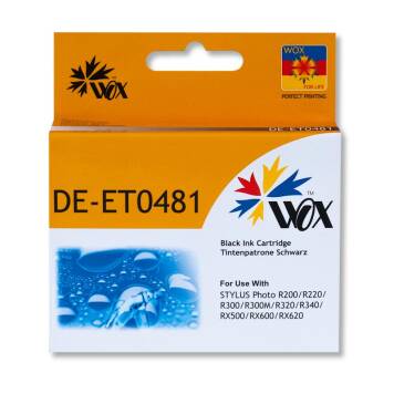 Zamiennik Epson T0481 tusz czarny marki Wox