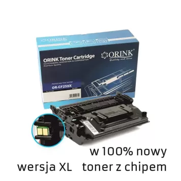 Zamiennik HP 59X CF259X toner marki Orink + chip
