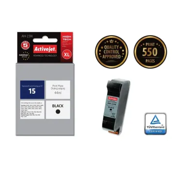 Zamiennik HP 15 C6615N tusz czarny marki ActiveJet