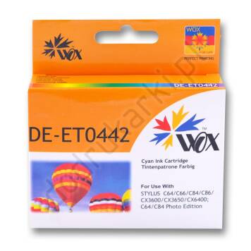 Zamiennik Epson T0442 tusz cyan marki Wox