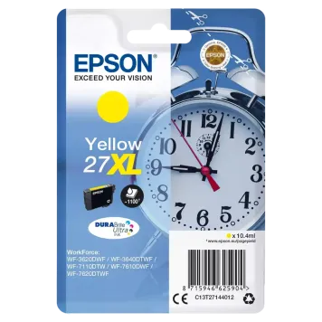 Epson 27XL T2714 tusz żółty oryginalny
