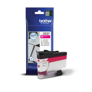 Brother LC3237M tusz magenta oryginalny