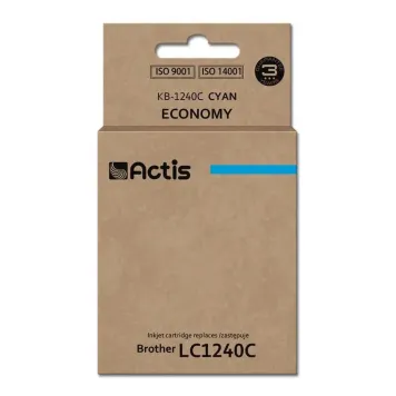 Zamiennik Brother LC1240C tusz cyan marki Actis