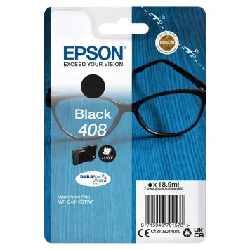 Epson 408 T09J1 tusz czarny oryginalny