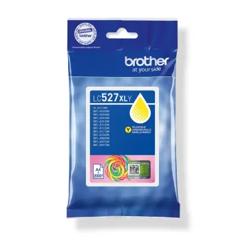 Brother LC527XLY tusz żółty oryginalny