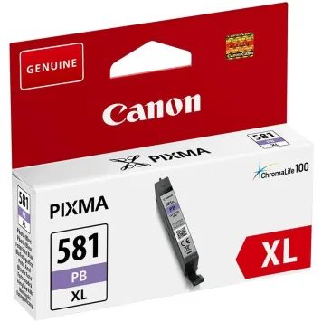 Canon CLI-581PB XL 2053C001 tusz niebieski foto oryginalny