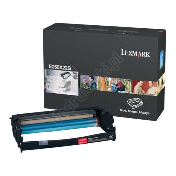 Lexmark E260X22G bęben oryginalny