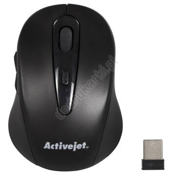 Activejet AMY-213 mysz Wireless czarna