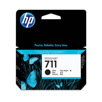 HP 711 CZ129A tusz czarny oryginalny