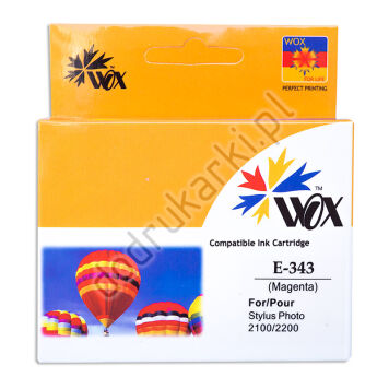 Zamiennik Epson T0343 tusz magenta marki Wox