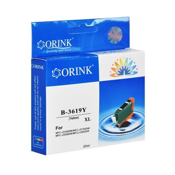 Zamiennik Brother LC3619XLY tusz żółty marki Orink