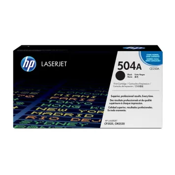 HP 504A CE250A toner czarny oryginalny