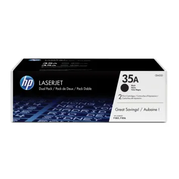 HP 35A CB435AD dwa tonery oryginalne