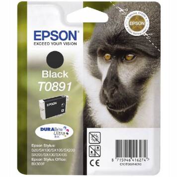 Epson T0891 C13T08914010 tusz czarny oryginalny
