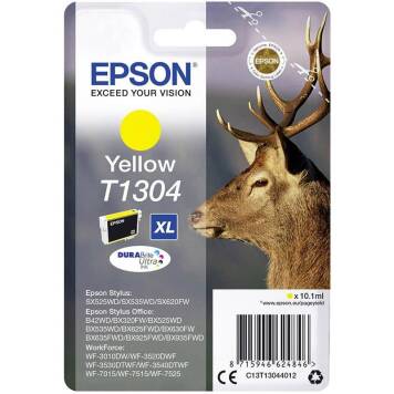 Epson T1304 tusz żółty XL C13T130440 oryginalny