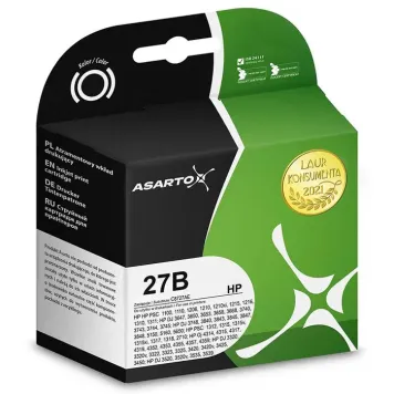Zamiennik HP 27 C8727AE tusz czarny marki Asarto