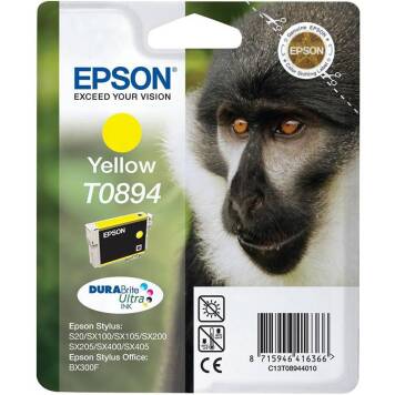 Epson T0894 C13T08944010 tusz żółty oryginalny