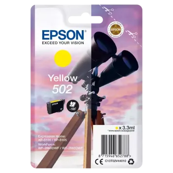 Epson 502 C13T02V44010 tusz żółty oryginalny