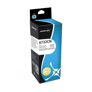 Zamiennik Epson T6732 tusz cyan marki Asarto
