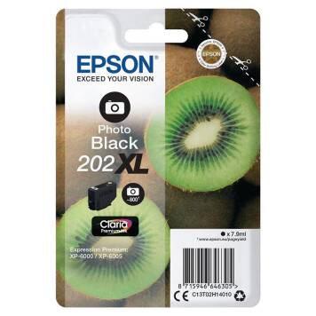 Epson 202XL C13T02H14010 tusz photo black XL oryginalny